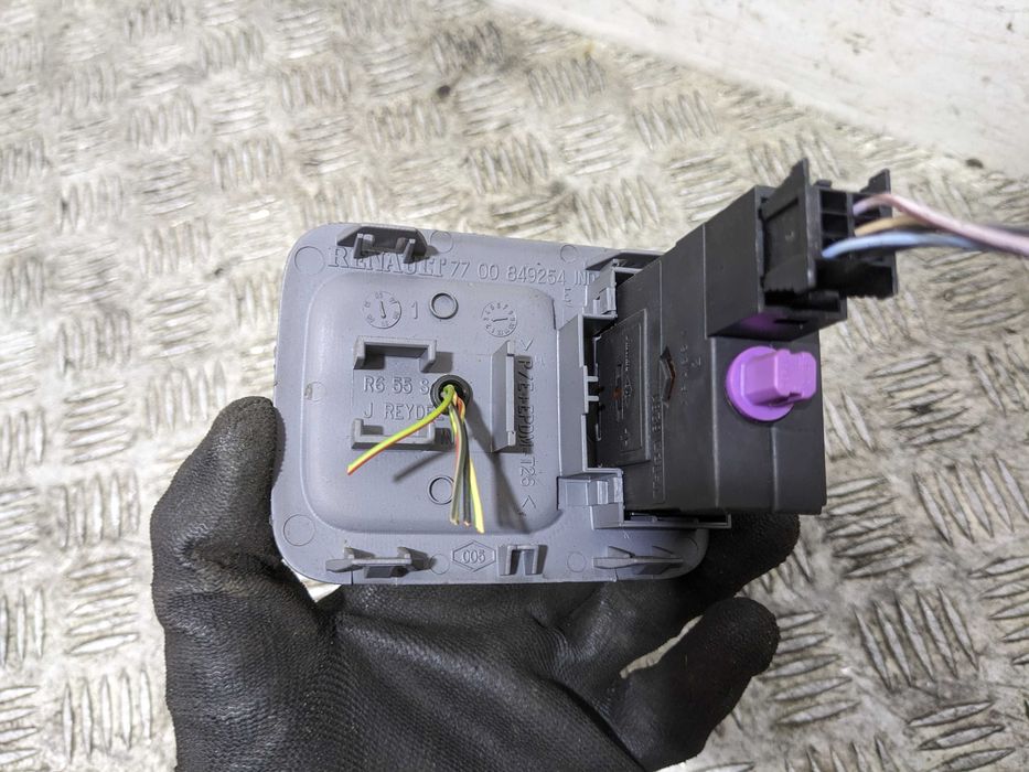 Renault Clio II Panel Przełącznik Regulacji Świateł Włącznik Gazu LPG