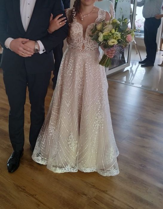 Suknia ślubna Kaledonia unikat