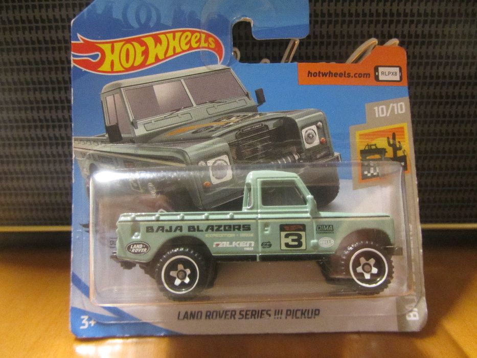Land Rover serie III PickUp Hotwheels