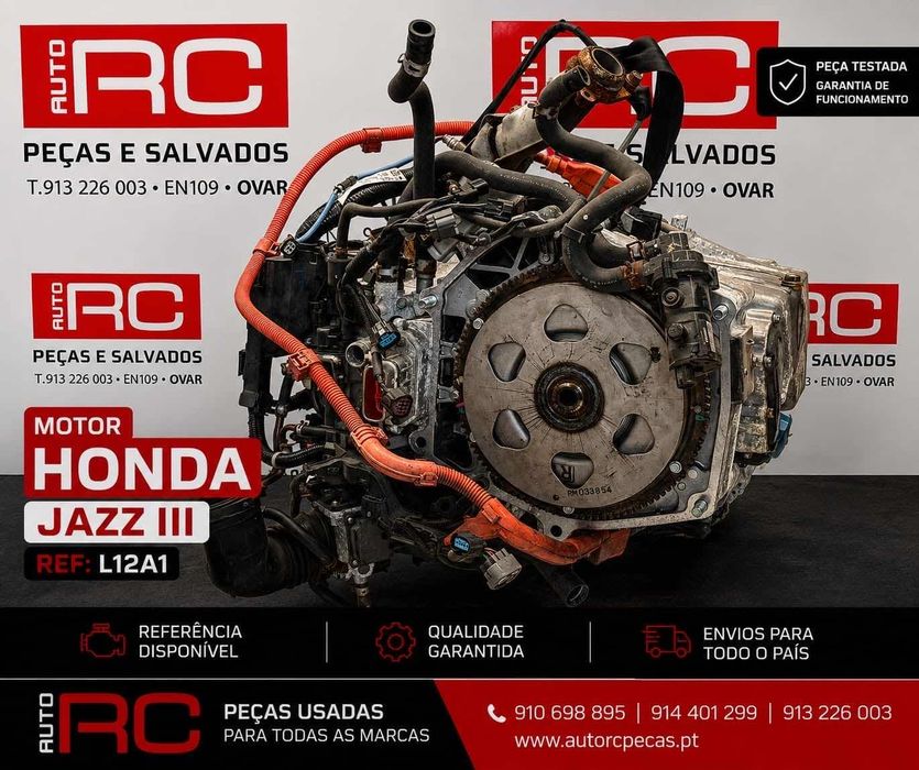 Motor Completo L12A1 - HONDA JAZZ II