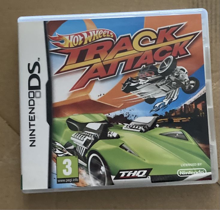 Jogo Hot Wheels Track attack para Nintendo DS