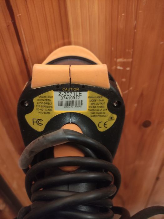 Leitor código barras laser