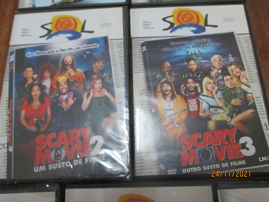 7 dvd's da coleção do sol