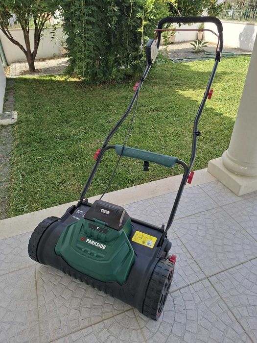 Corta relva Parkside a bateria