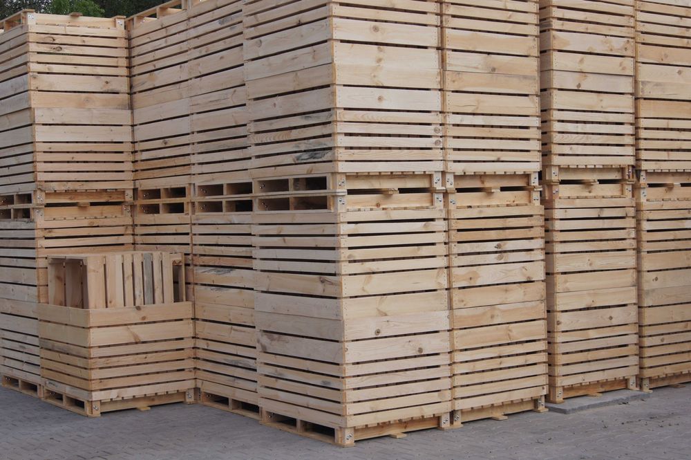 SKRZYNIOPALETY uniwersalne 1200X1000X900 - DOSTĘPNE od ręki