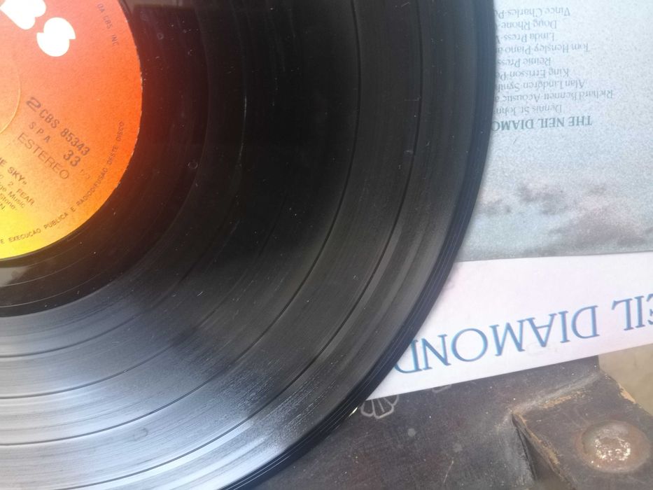 lp , vinil , neil diamond on the way to the sky 1981