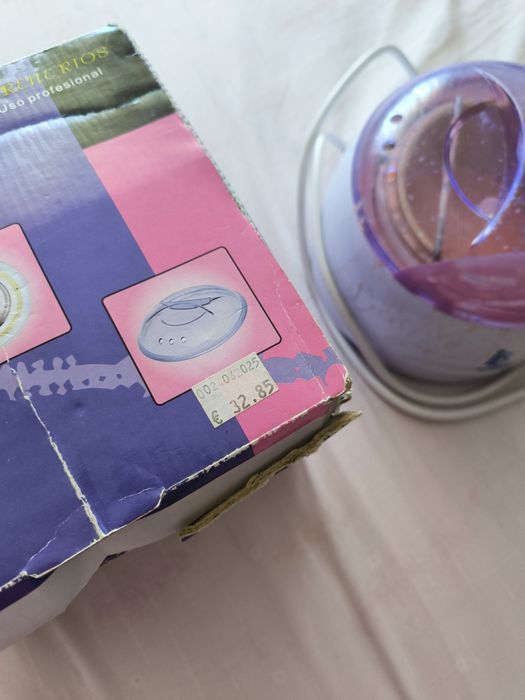 Cera + máquina depilação