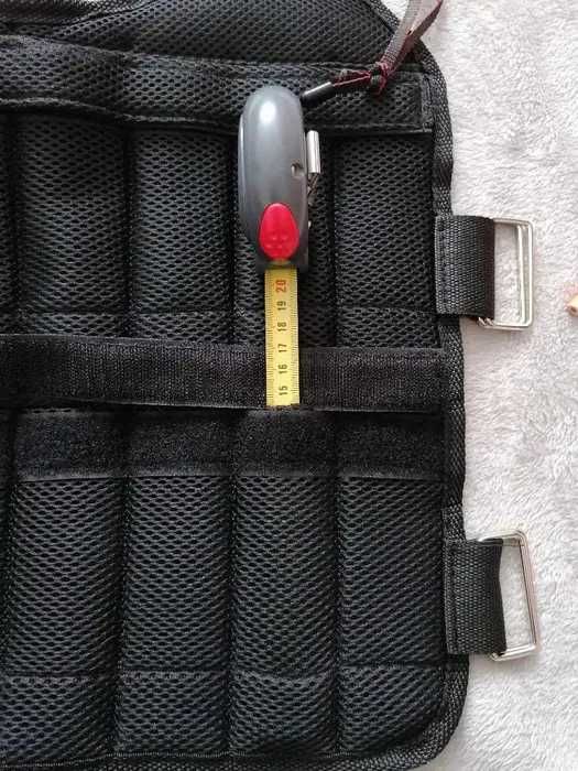 Kamizelka obciążeniowa do 30kg bez obciążenia crossfit kalistenika