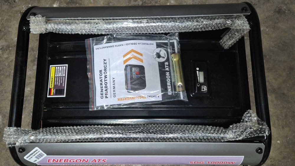 Agregat prądotwórczy 3-fazowy 5.5 kW / 8.3A - ręczny rozruch  - Nowy