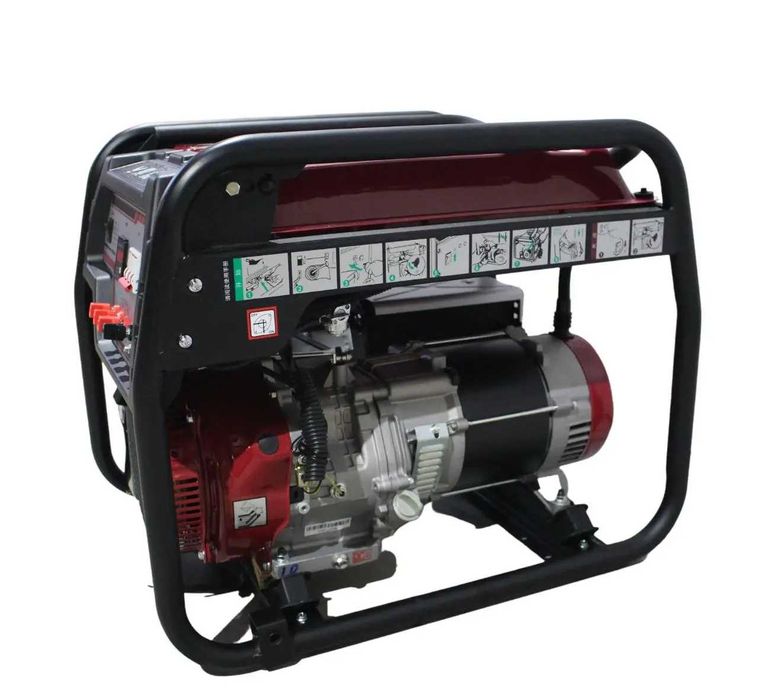 Бензогенератори EF POWER 380-220 Вольт 5.5 кВт/ручка/МІДЬ!