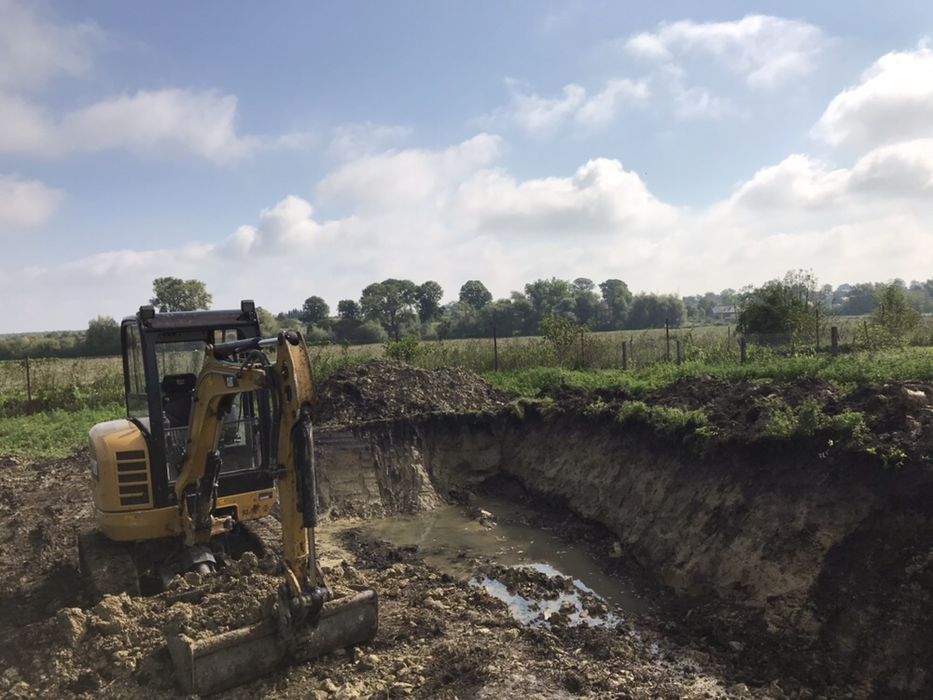 екскаватор міні-екскаватор бобкат гідромолот гідробур бур ямобур