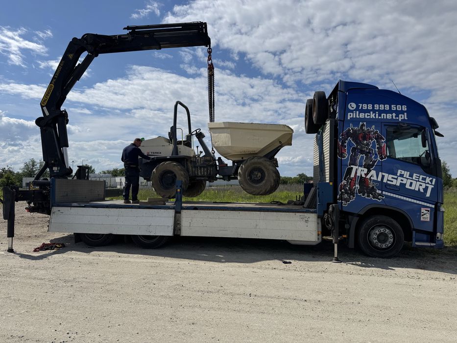 Usługi transportowe HDS. Transport i sprzedaz kruszyw.