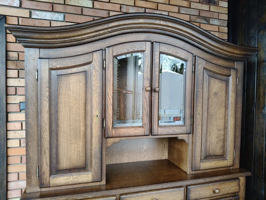 Kredens dębowy  / meble holenderskie