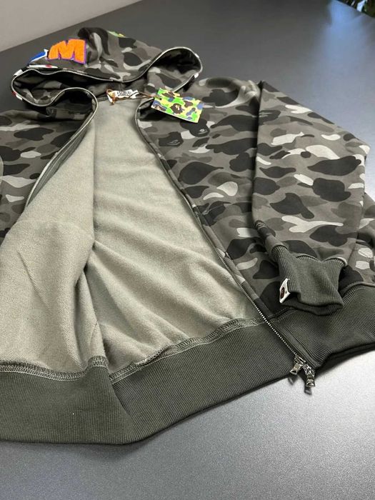 Зіп худі Bape Grey