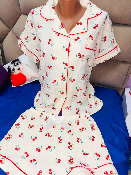 Пижама жіноча сердечки шорты штани