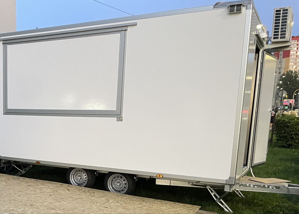 Przyczep gastronomiczny, Food truck, zamiana. na samochód !