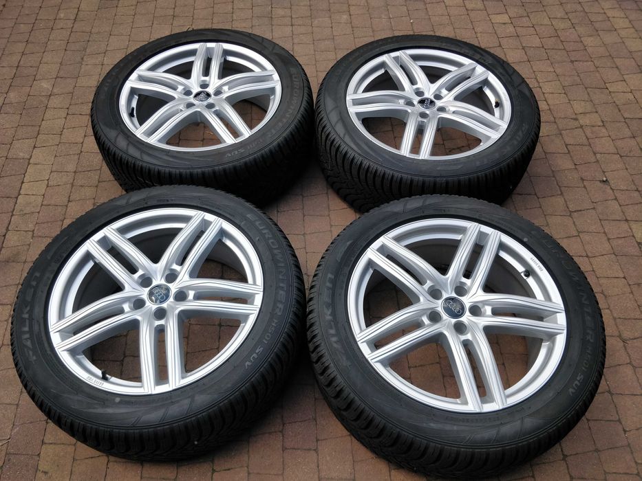 3501. Alufelgi 20" koła letnie Audi Q5 SQ5 8Jx20 5x112 opony 255/45/20 Continental 2024r