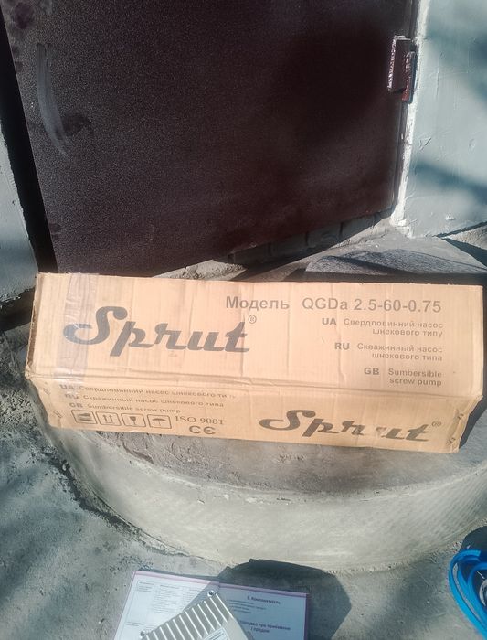 Свердловинний насос Sprut QGDa 2,5-60-0.75