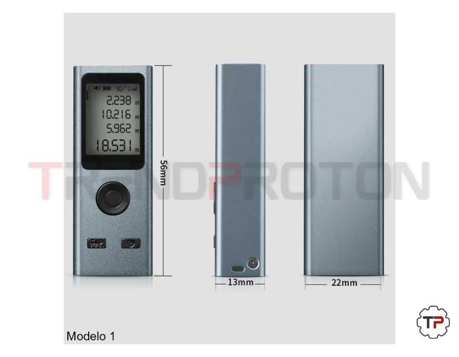 Medidores de Distancia/Áreas / Volumes com Laser
