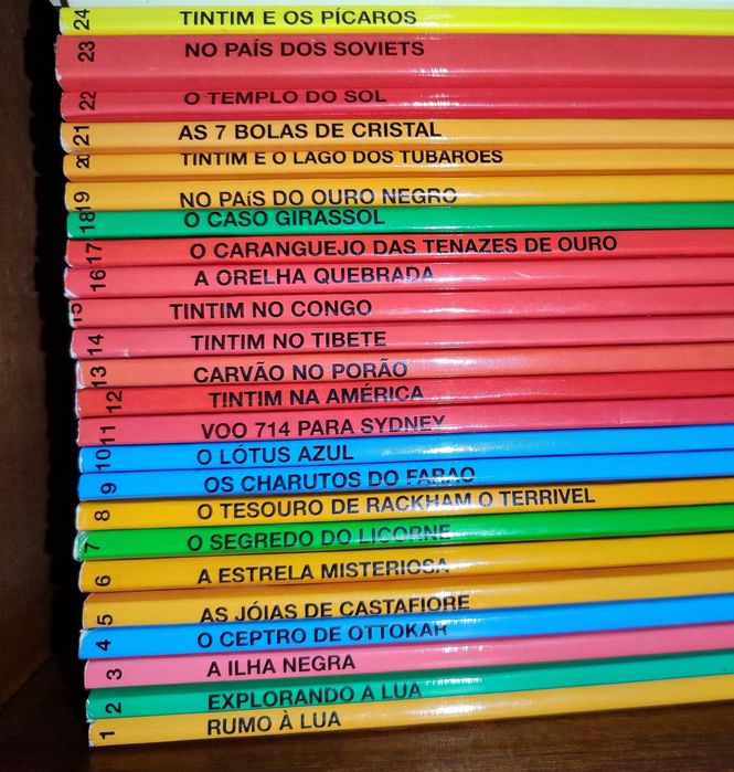 Colecção "As Aventuras de Tintim"