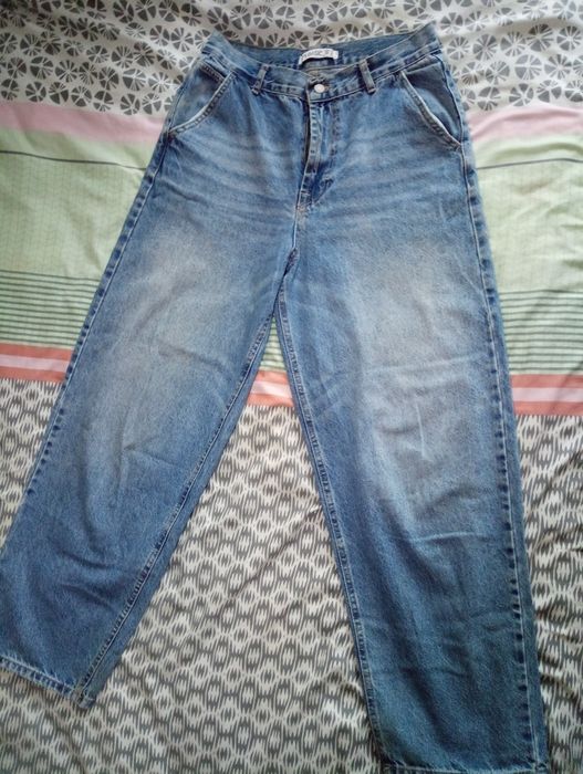 It’s Basic джинси-беггі, сині, M — мої улюблені!