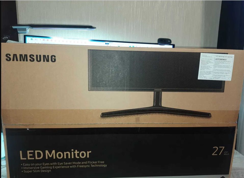 Монітор Samsung S27F358FWI Black: 3 500 грн. - Монітори Запоріжжя на Olx