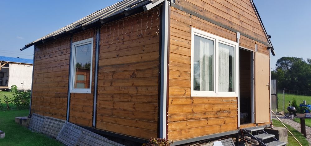 Konstrukcja stalowa domu domku letniskowego 32,5 m