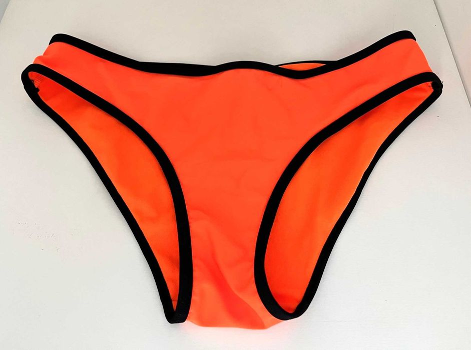 New Look strój kąpielowy bikini kostium neonowy pomarańcz 12-13-15 l