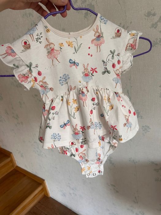 Плаття боді бодік next 9-12 м 68-80