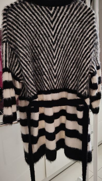 Sweter kardigan alpaka