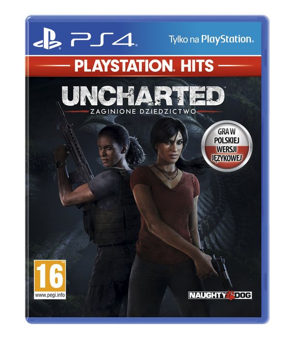 2 Gry PS4 PlayStation PS5 Uncharted