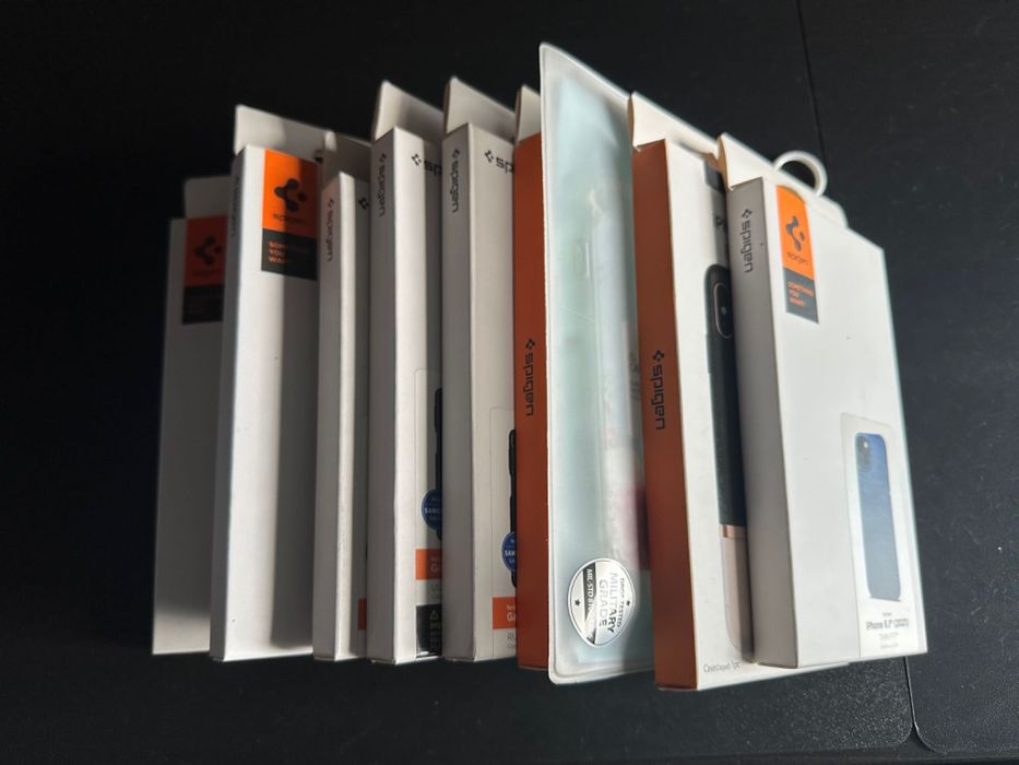 Lote + de 300 Acessórios/Peças Telemóveis Tablets Spigen 3MK Dux Ducis