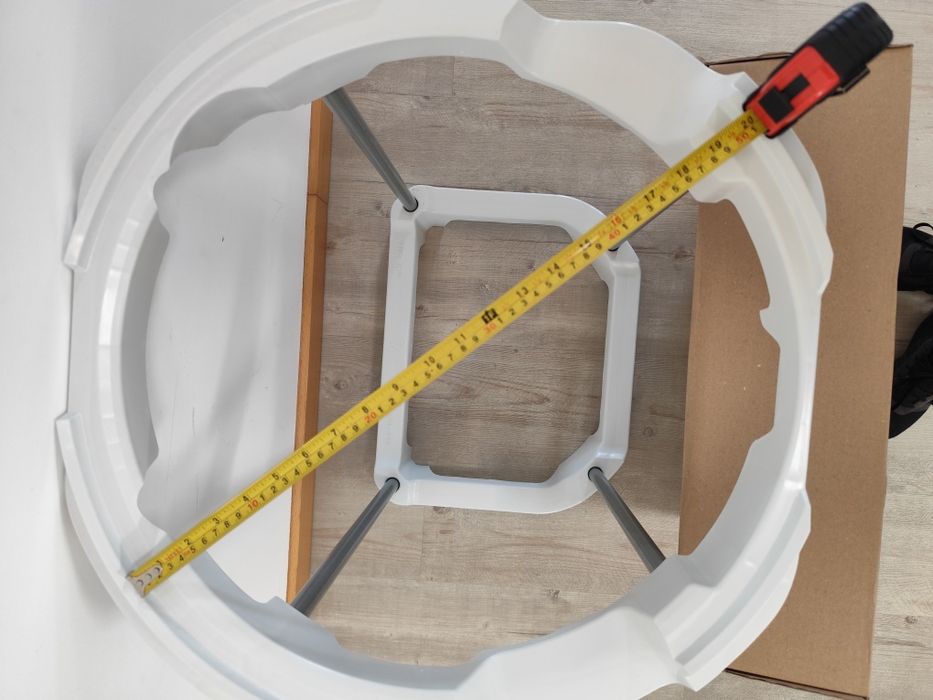Suporte tripé para termoacumulador de 80 a 200 litros