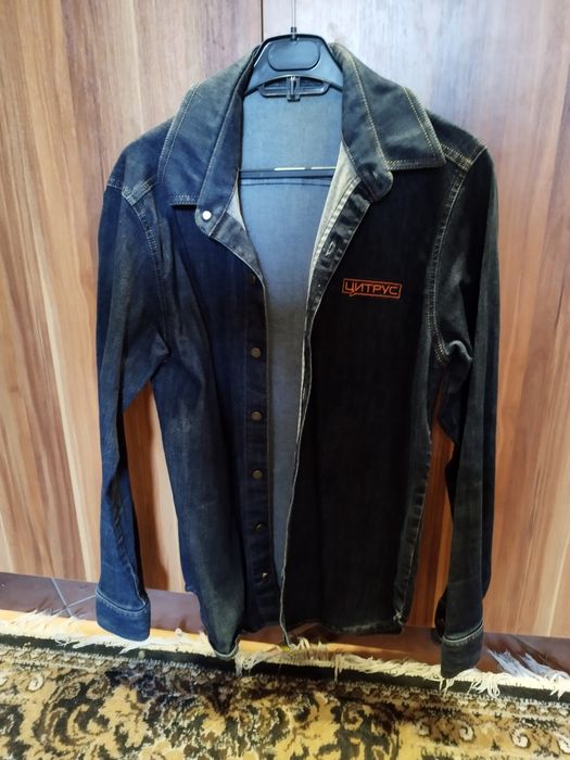 Рубашка джинсовая  работника цитрус размер L