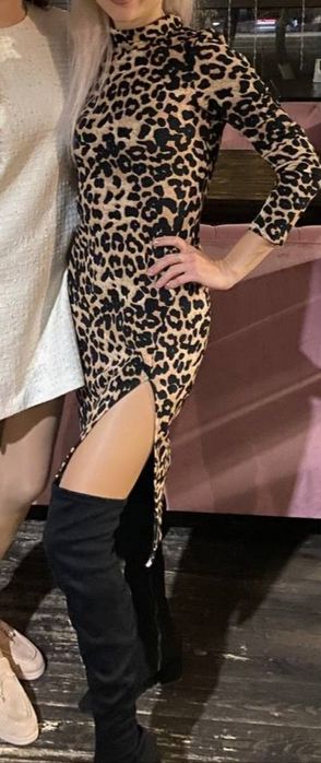 Леопардова сукня