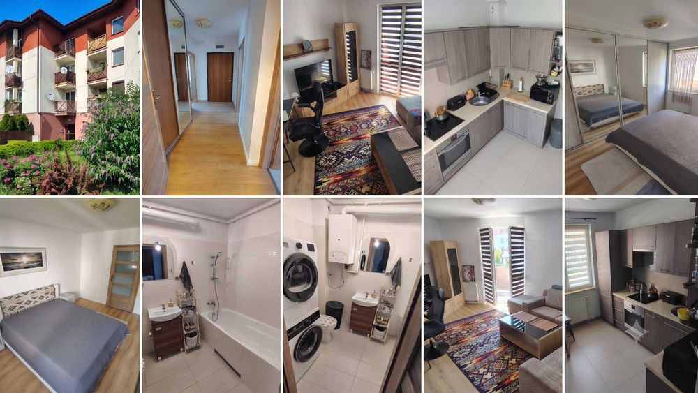 Mieszkanie 54 m², 2 pokoje + prywatny parking | Kraków Mydlniki | Najem okazjonalny