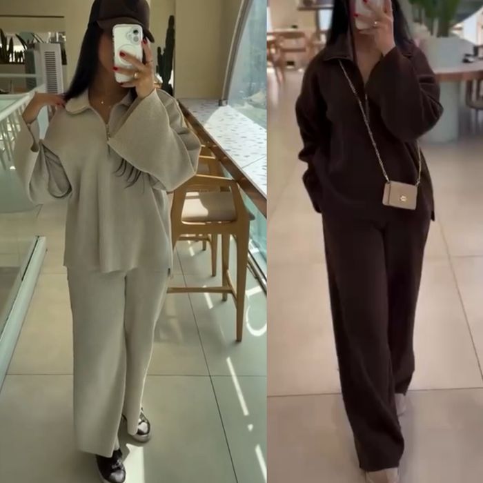 Костюм ангора рубчик