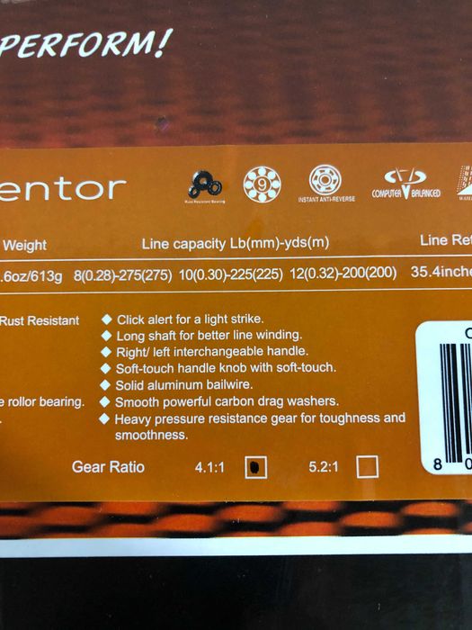 Катушка Tica Carp Mentor 5000  4,1:1