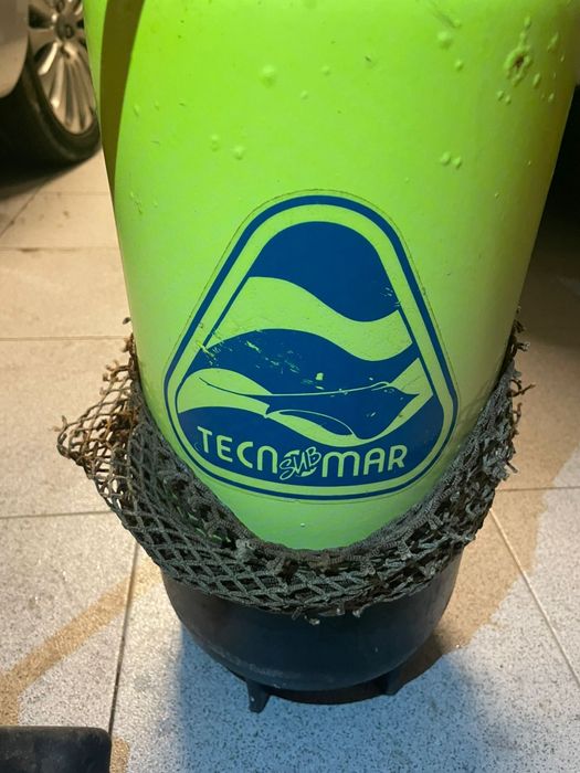 Garrafa de mergulho tecnomar 300 bares 12 litros