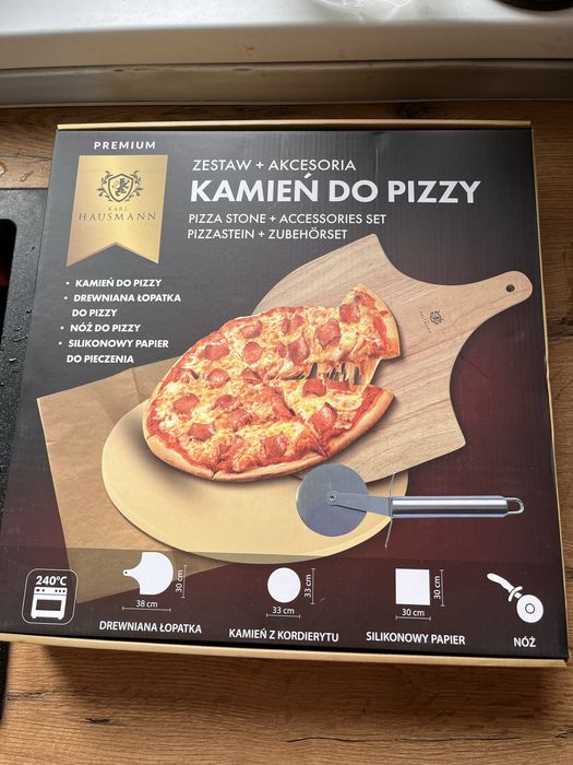 Kamien do pizzy zestaw
