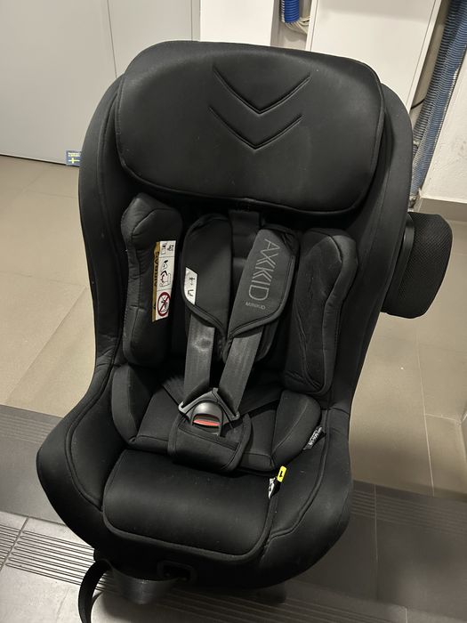 Fotelik Axkid Minikid 4 gwarancja + podkładka + lusterko