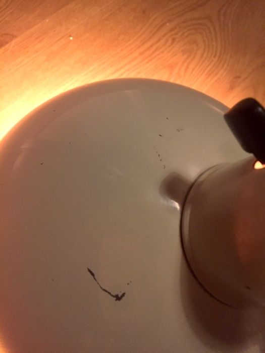 Candeeiro tesoura Kaiser Idell modelo 6718 em branco