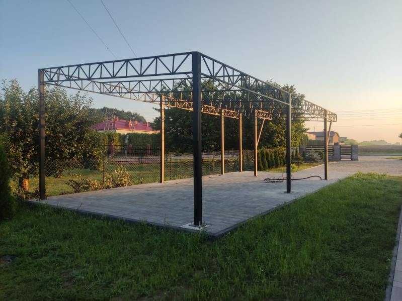 Konstrukcja stalowa hala magazyn wiata garaż modułowa