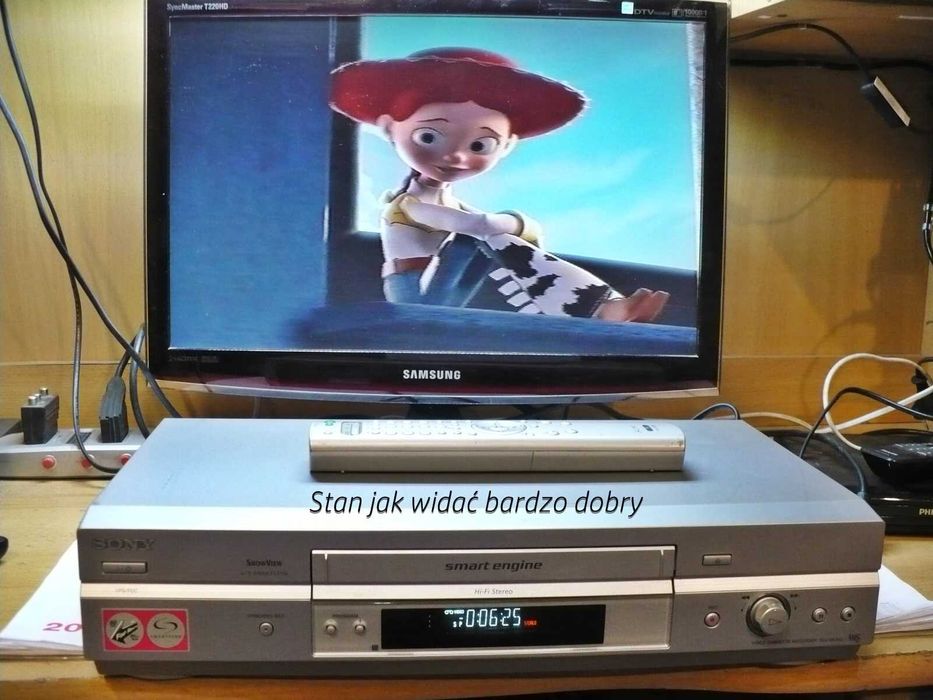 Sony SLV-SE740D HiFi Stereo z pilotem Sprawny