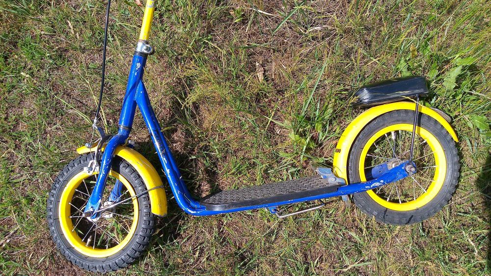 hulajnoga - duże pompowane koła 12,5"/cala