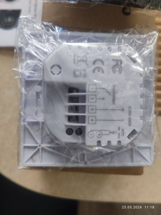 Термостат для котла HC-T020, WIFI, Tuya, Smart life