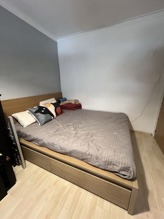 Cama completa Malm 160x200