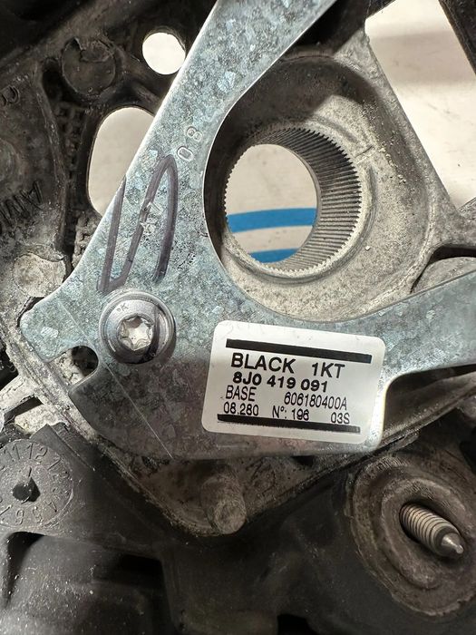 Volante Pele Flat Bottom Audi TT 8J 2006 – 2014