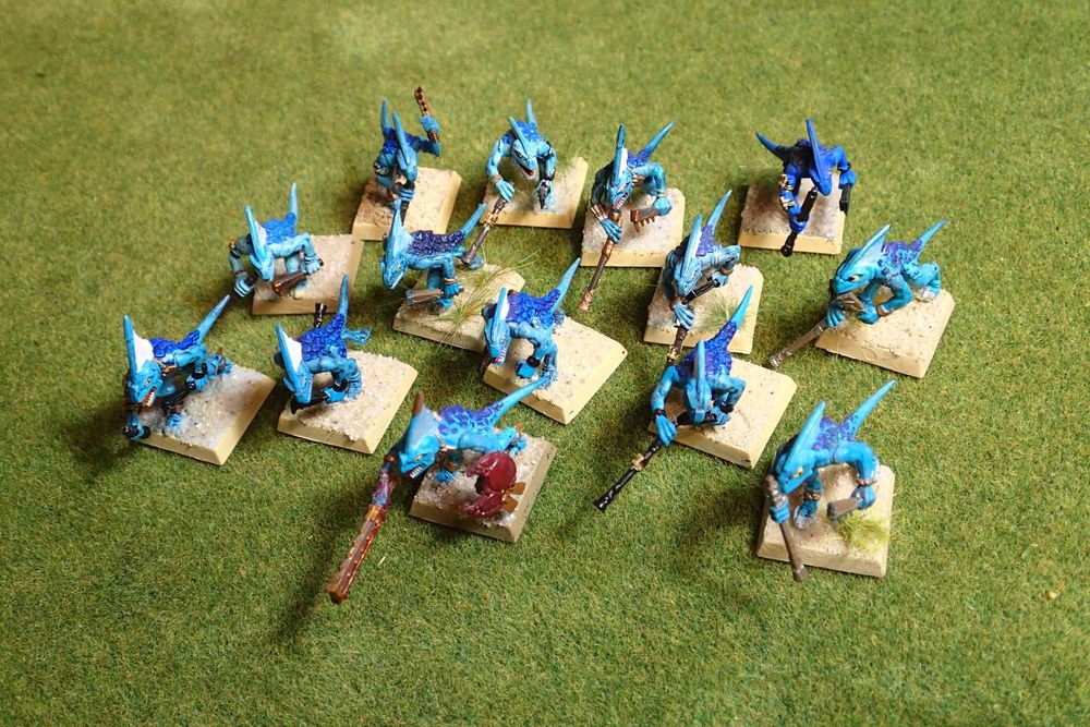 Warhammer Lizardmen 14x Skink Skirmishers