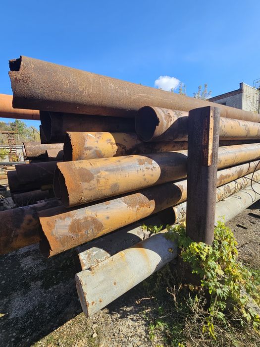 Труба 530х9-10мм 15тн демонтаж 6,00-12,10 м - 25000 грн т